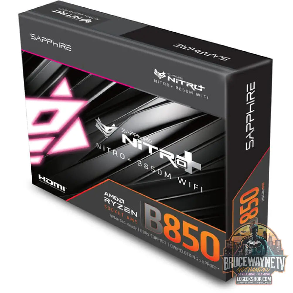 SAPPHIRE NITRO+ B850M WIFI, carte mère - SAPPHIRE - vue 2