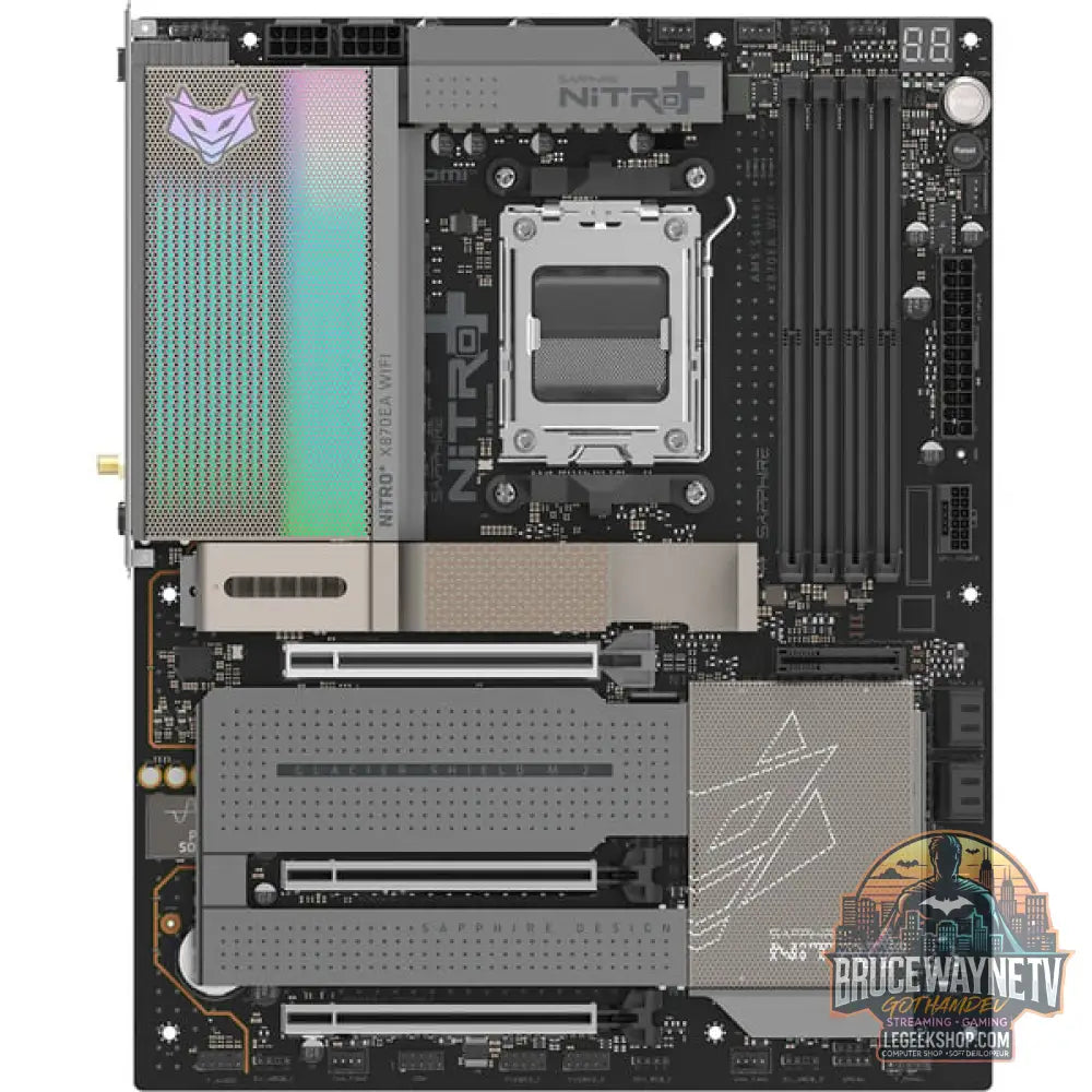 SAPPHIRE NITRO+ X870EA WIFI7 Phantom Link, carte mère - SAPPHIRE - vue 2