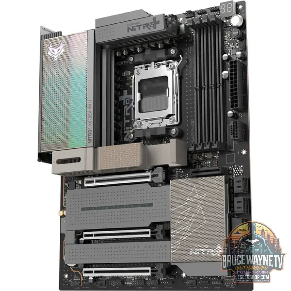 SAPPHIRE NITRO+ X870EA WIFI7 Phantom Link, carte mère - SAPPHIRE - vue 4