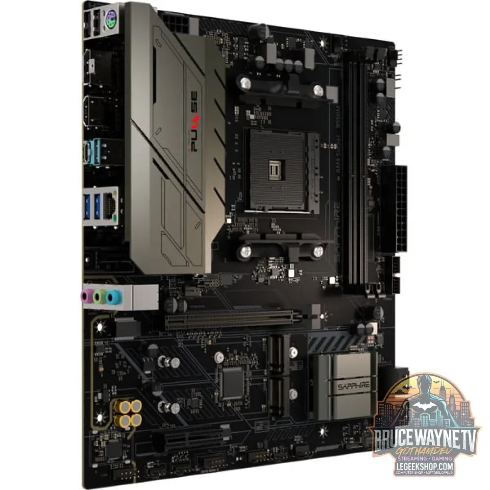 SAPPHIRE PULSE B550M, carte mère - SAPPHIRE - vue 2