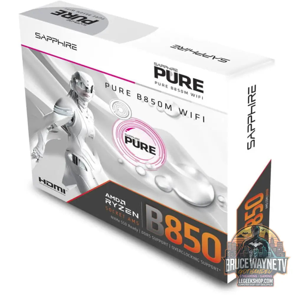 SAPPHIRE PURE B850M WIFI, carte mère - SAPPHIRE - vue 8