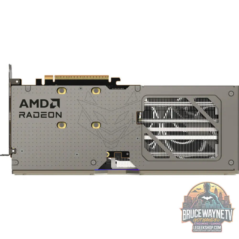SAPPHIRE Radeon RX 9060 XT NITRO+ 16GB, carte graphique gris - SAPPHIRE - vue 6