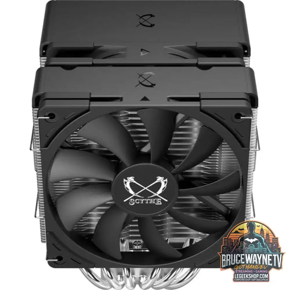 Scythe Fuma 3 SCMF-3000, CPU-Kühler schwarz, 120 mm - Scythe - vue 4
