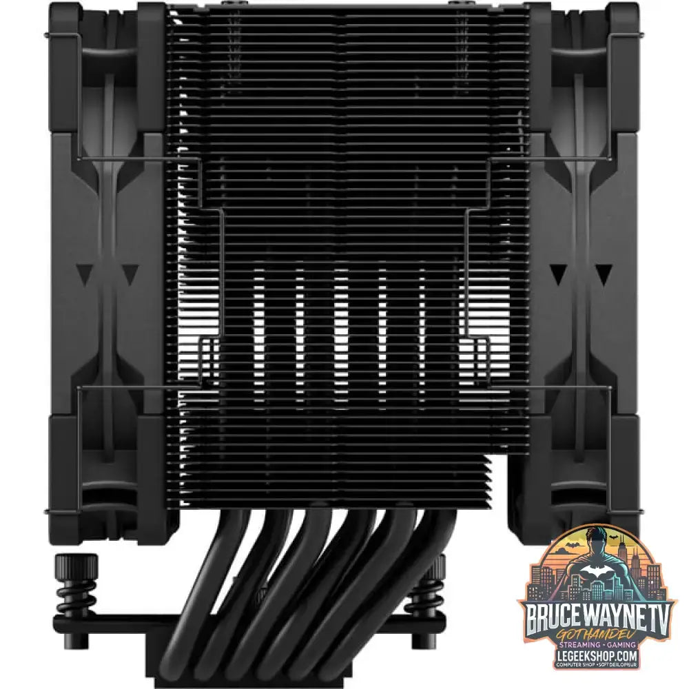Scythe Mugen 6 Dual Fan Black Edition, CPU-Kühler schwarz, 120 mm - Scythe - vue 5