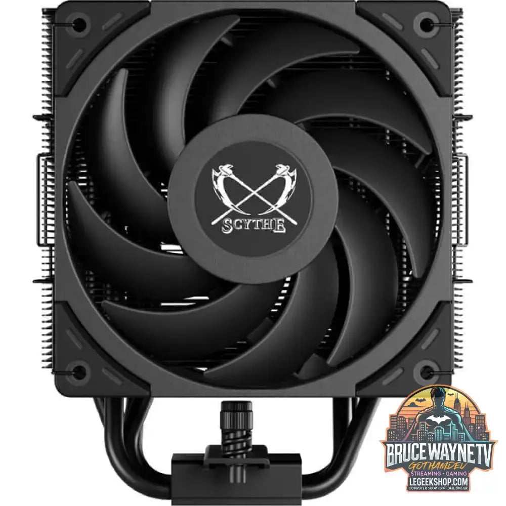 Scythe Mugen 6 Dual Fan Black Edition, CPU-Kühler schwarz, 120 mm - Scythe - vue 2