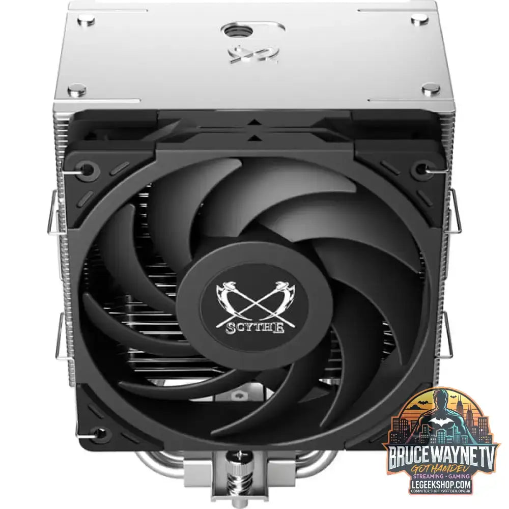 Scythe Mugen 6, CPU-Kühler aluminium/schwarz, 120 mm - Scythe - vue 3