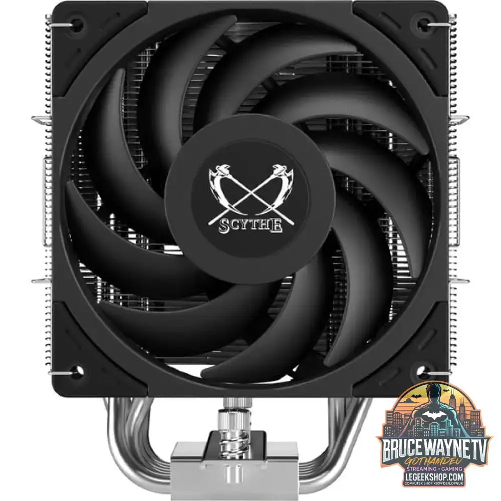 Scythe Mugen 6, CPU-Kühler aluminium/schwarz, 120 mm - Scythe - vue 2