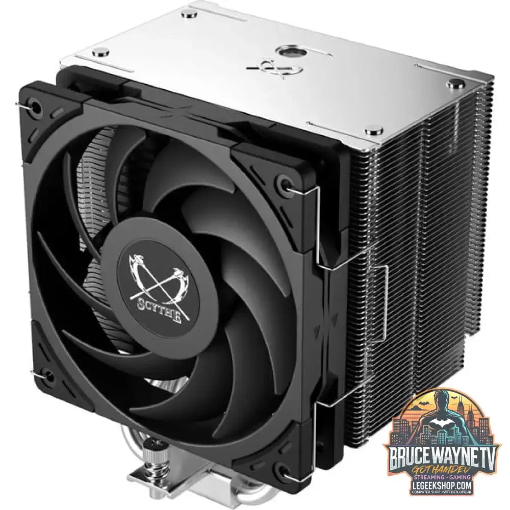 Scythe Mugen 6, CPU-Kühler aluminium/schwarz, 120 mm - Scythe - vue 5