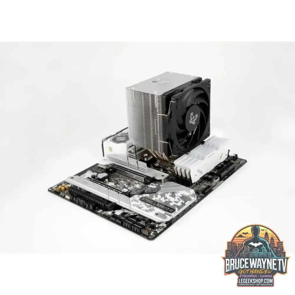 Scythe Mugen 6, CPU-Kühler aluminium/schwarz, 120 mm - Scythe - vue 9
