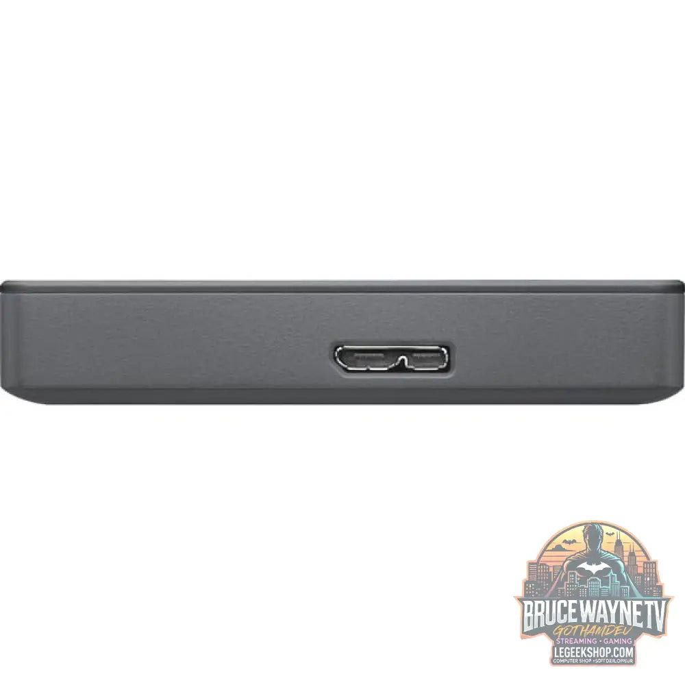 Seagate Basic Portable 2 TB, Externe Festplatte gris, Micro-USB-B 3.2 Gen 1 (5 Gbit/s) - Seagate - vue 5