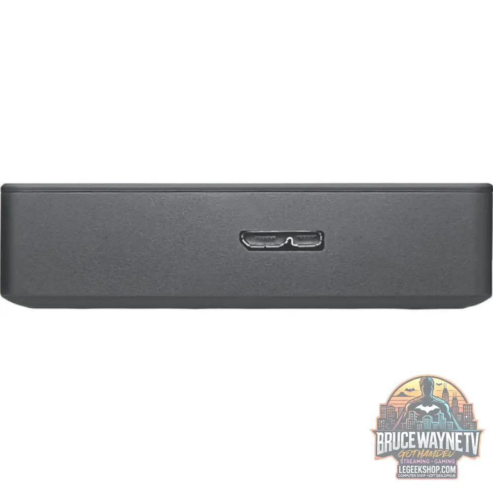 Seagate Basic Portable 5 TB, Externe Festplatte gris, Micro-USB-B 3.2 Gen 1 (5 Gbit/s) - Seagate - vue 5