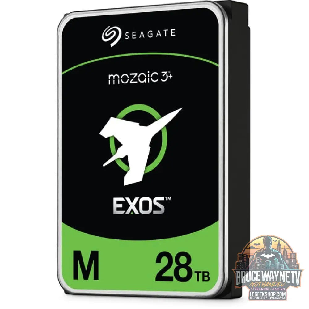 Seagate Exos M 28TB, Festplatte SATA 6 Gb/s, 3,5" - Seagate - vue 3