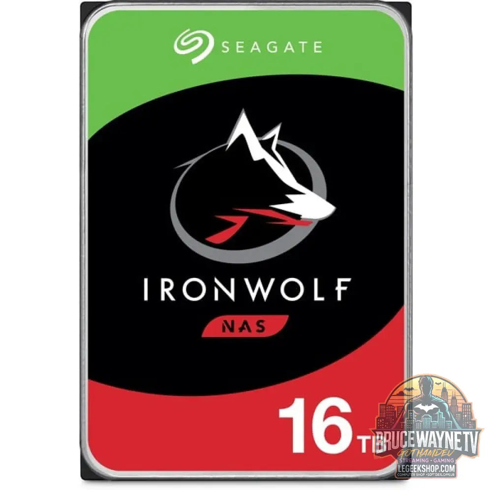 Seagate IronWolf NAS 16 TB CMR, Festplatte SATA 6 Gb/s, 3,5" - Seagate - vue 2