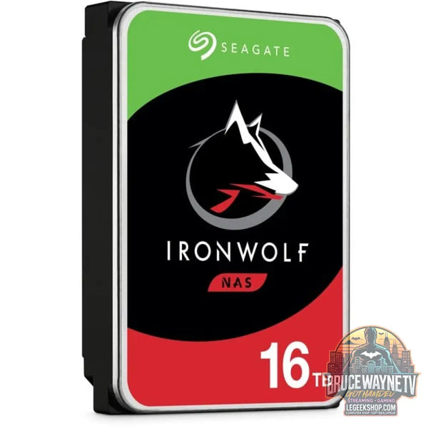 Seagate IronWolf NAS 16 TB CMR, Festplatte SATA 6 Gb/s, 3,5" - Seagate