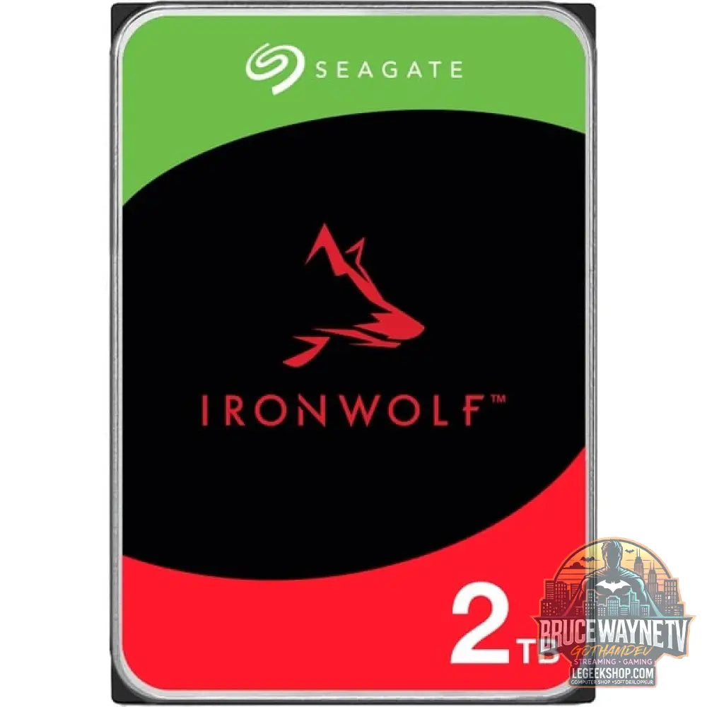 Seagate IronWolf NAS 2 TB CMR, Festplatte SATA 6 Gb/s, 3,5" - Seagate - vue 2
