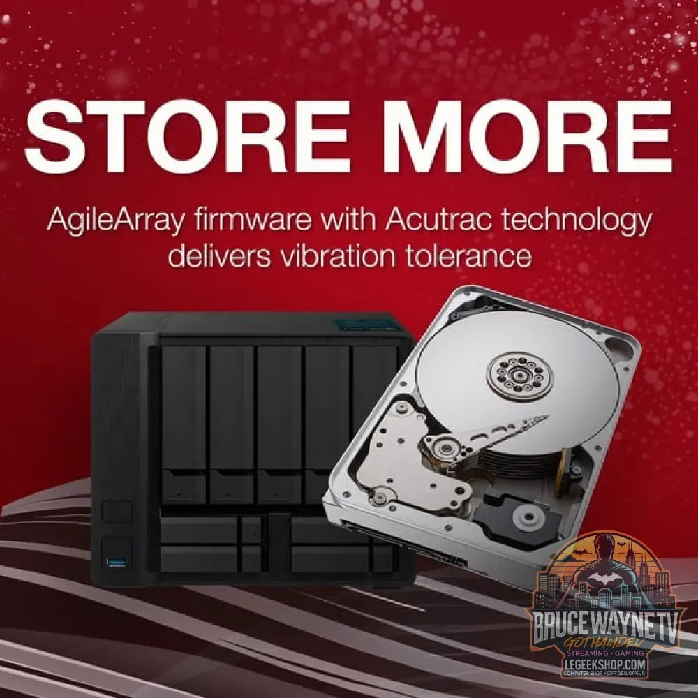 Seagate IronWolf NAS 4 TB CMR, Festplatte SATA 6 Gb/s, 3,5" - Seagate - vue 4