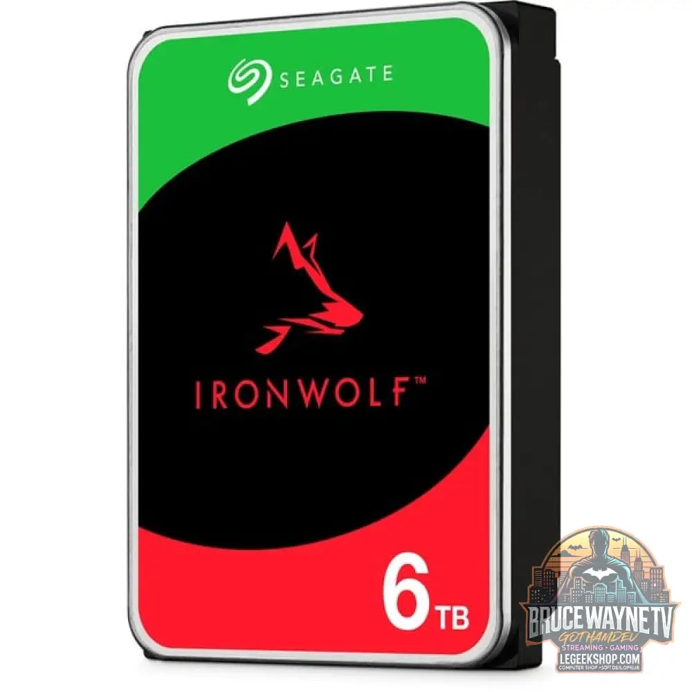 Seagate IronWolf NAS 6 TB CMR, Festplatte SATA 6 Gb/s, 3,5" - Seagate - vue 3