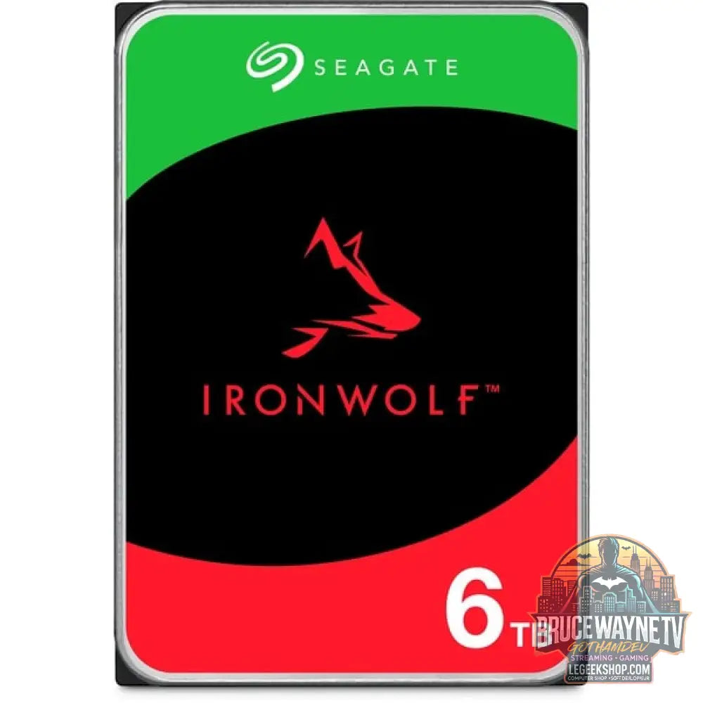 Seagate IronWolf NAS 6 TB CMR, Festplatte SATA 6 Gb/s, 3,5" - Seagate - vue 2