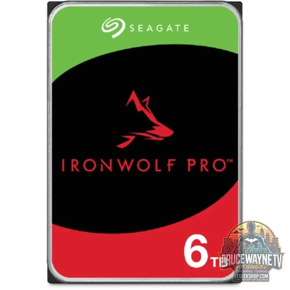 Seagate IronWolf Pro NAS 6 TB CMR, Festplatte SATA 6 Gb/s, 3,5" - Seagate - vue 9