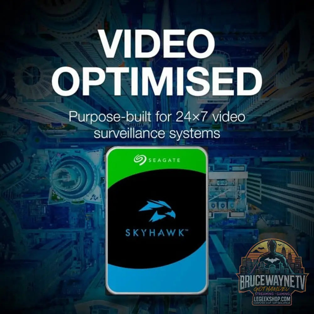 Seagate SkyHawk 2 TB, Festplatte SATA 6 Gb/s, 3,5" - Seagate - vue 3