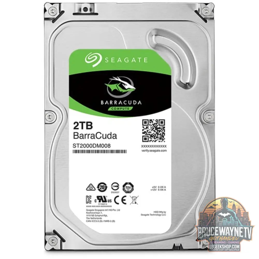 Seagate ST2000DM008 2 TB, Festplatte SATA 6 Gb/s, 3,5" - Seagate - vue 2