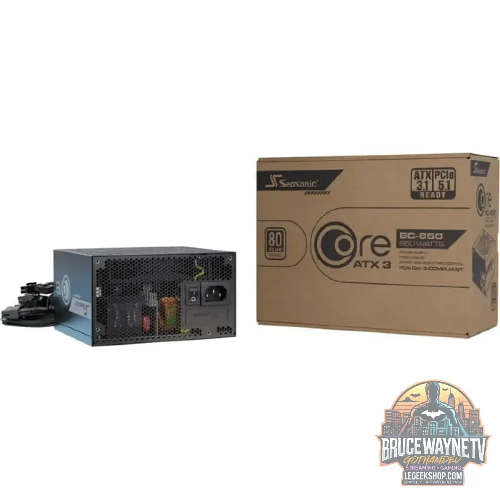 Seasonic CORE BC-850 ATX3.1, alimentation PC - Seasonic - vue 5