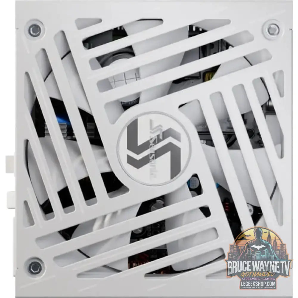 Seasonic FOCUS GX-1000 1000W ATX3.1 White Edition, alimentation PC - Seasonic - vue 5