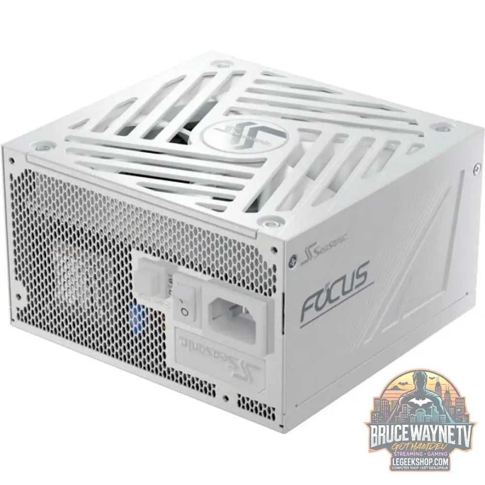 Seasonic FOCUS GX-750 V4 ATX3.1 White Edition, alimentation PC - Seasonic - vue 6