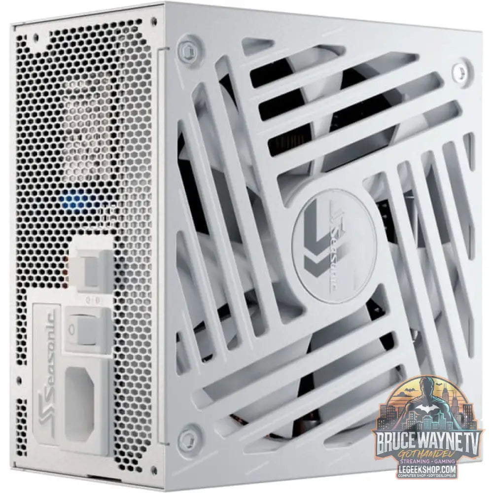 Seasonic FOCUS GX-850-V4 850W ATX3.1 White Edition, alimentation PC - Seasonic - vue 3