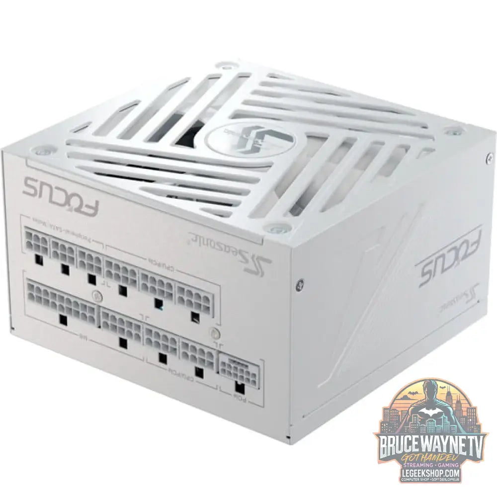 Seasonic FOCUS GX-850-V4 850W ATX3.1 White Edition, alimentation PC - Seasonic - vue 2