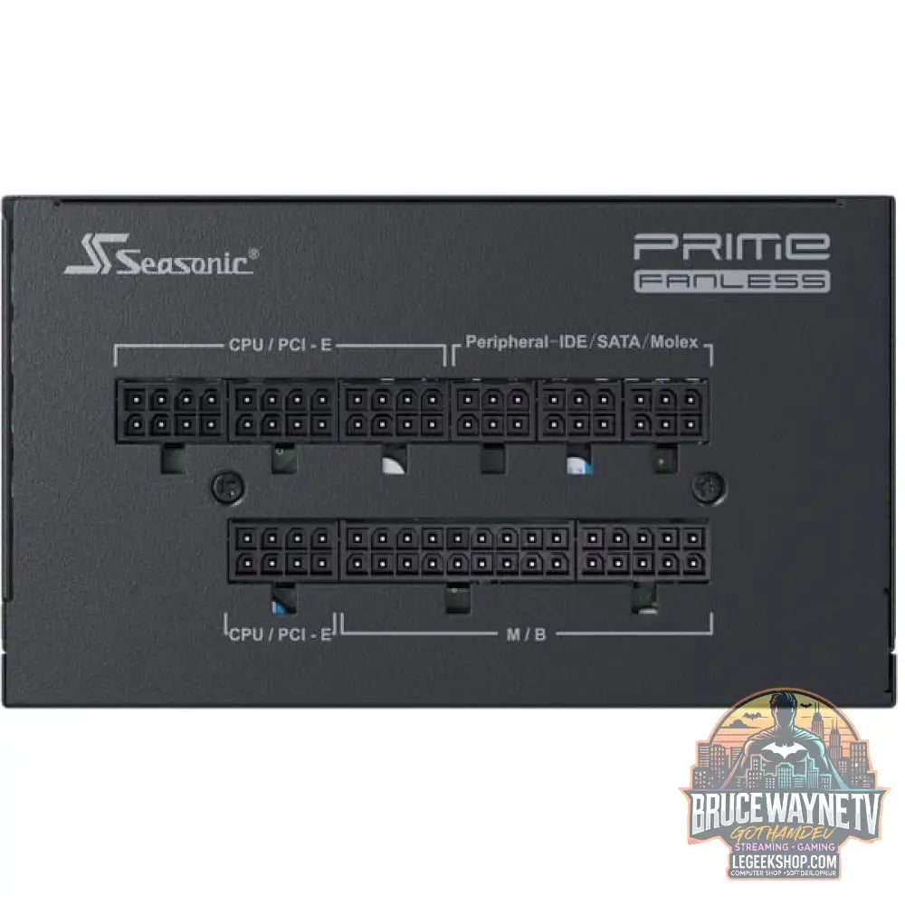 Seasonic PRIME Fanless PX-500 500W, alimentation PC - Seasonic - vue 4