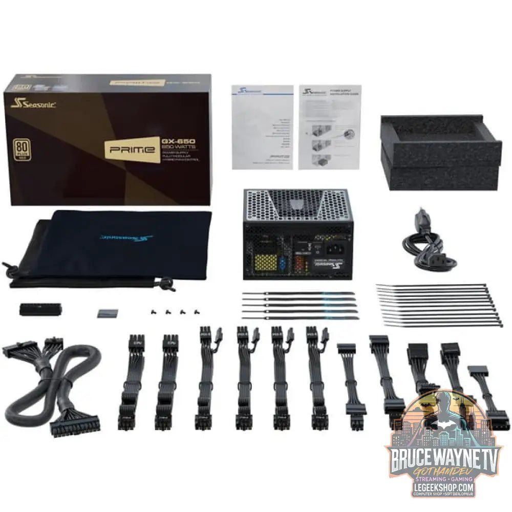 Seasonic PRIME GX-650, alimentation PC - Seasonic - vue 11