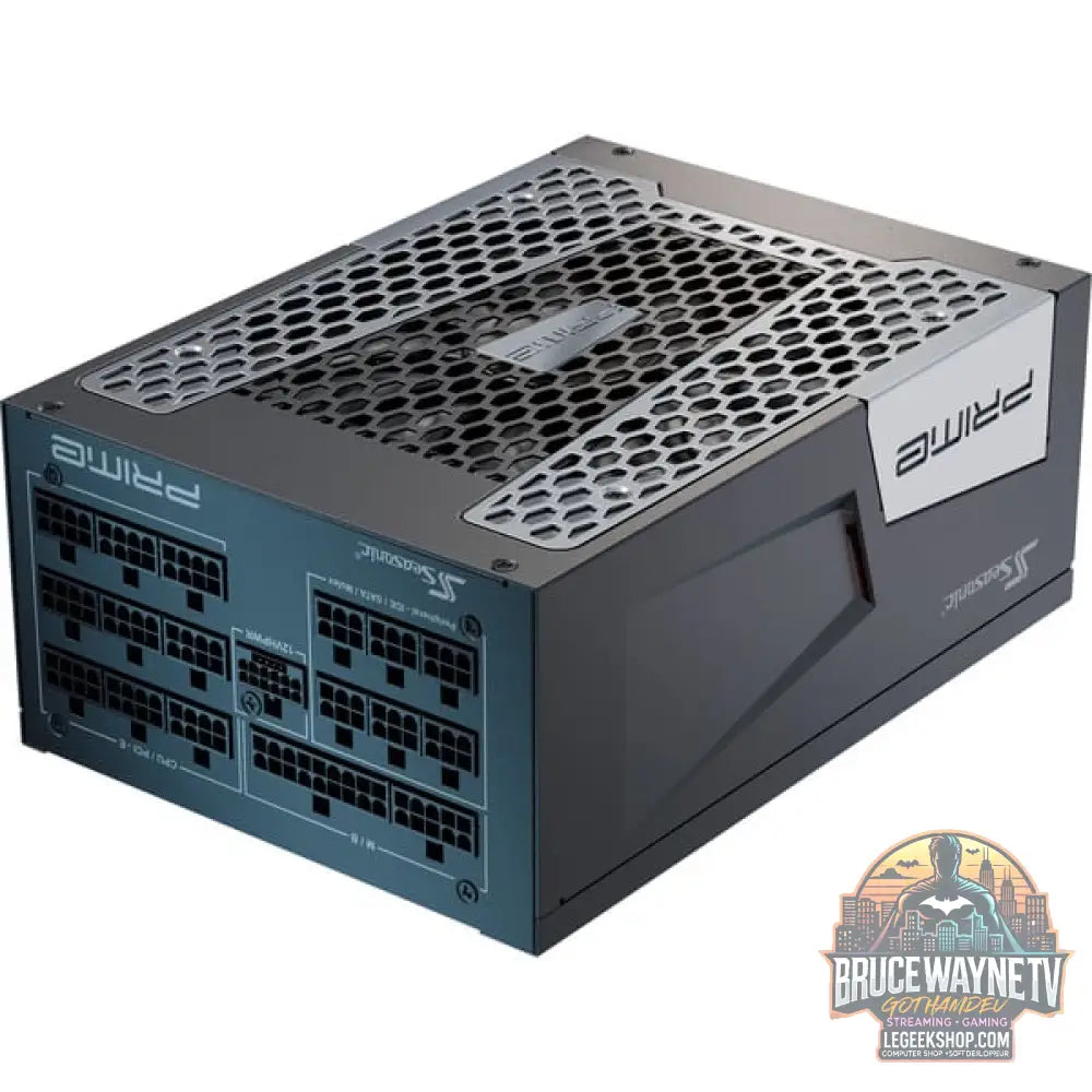 Seasonic PRIME TX-1300, alimentation PC - Seasonic - vue 3