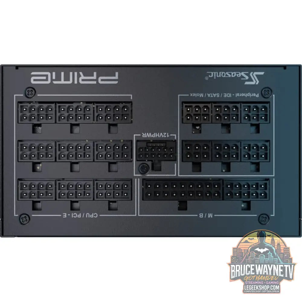 Seasonic PRIME TX-1300, alimentation PC - Seasonic - vue 4
