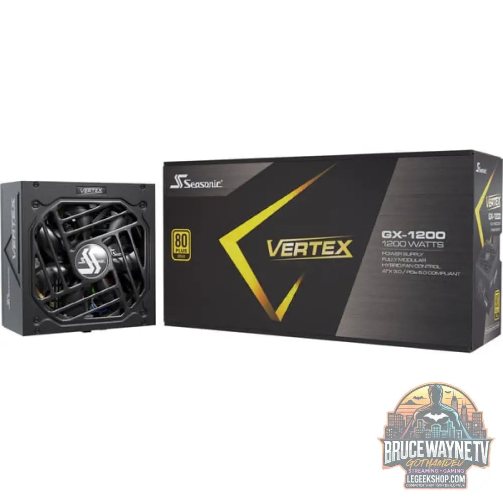 Seasonic VERTEX GX-1200 1200W, alimentation PC - Seasonic - vue 8