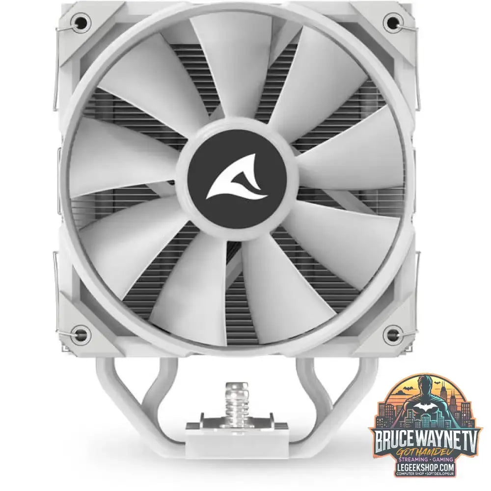 Sharkoon A40 RGB, CPU-Kühler weiß, 120 mm - Sharkoon - vue 9