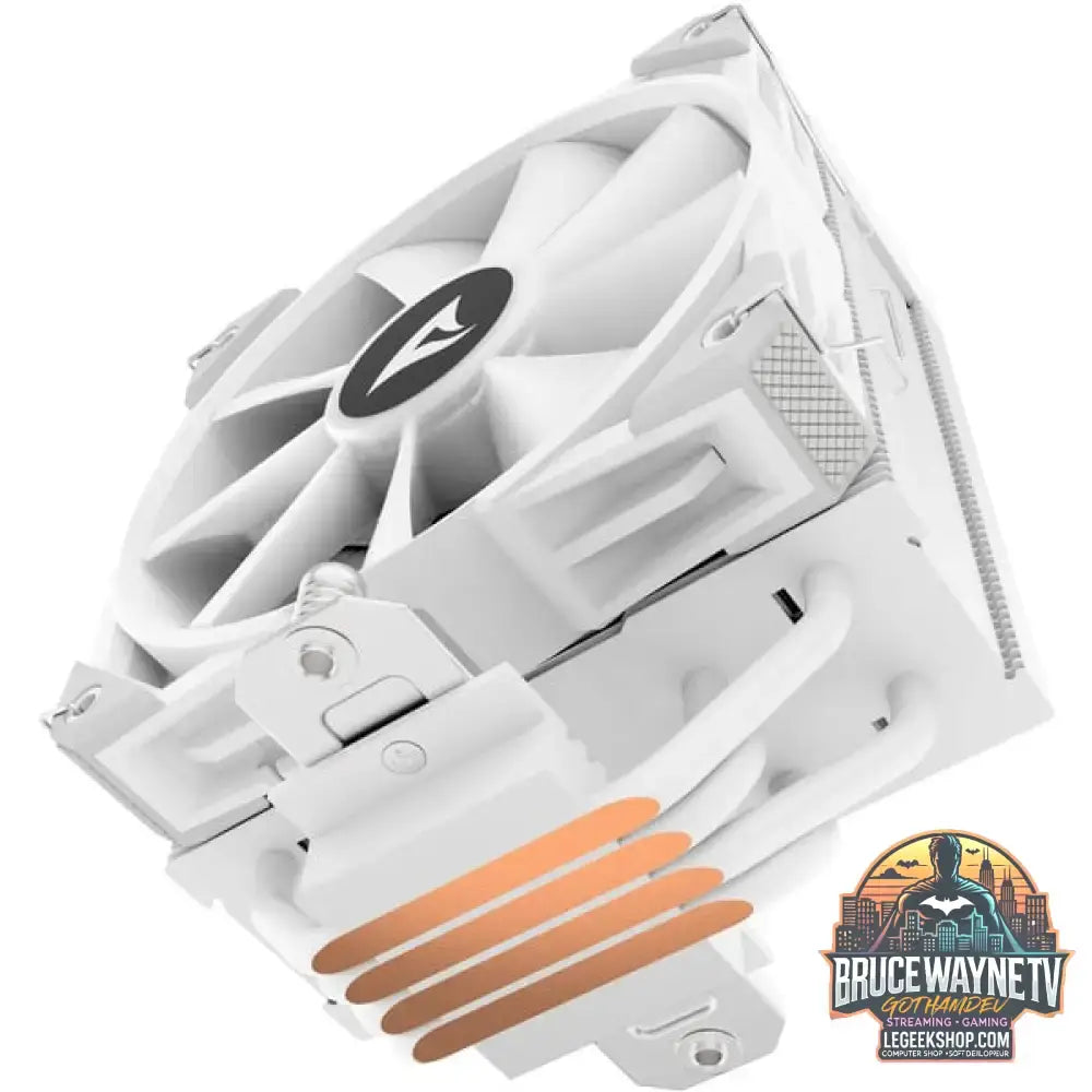 Sharkoon A40 RGB, CPU-Kühler weiß, 120 mm - Sharkoon - vue 13
