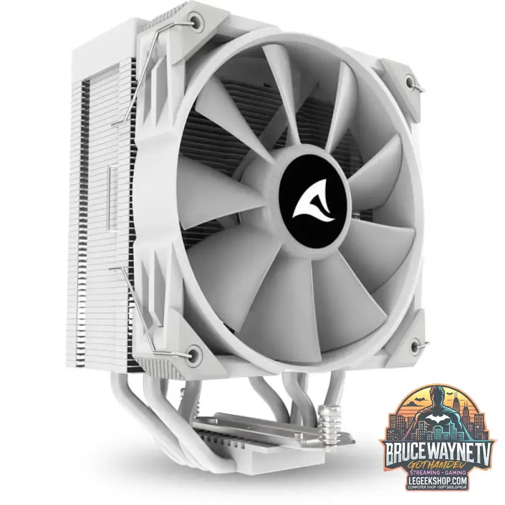 Sharkoon A40 RGB, CPU-Kühler weiß, 120 mm - Sharkoon - vue 8