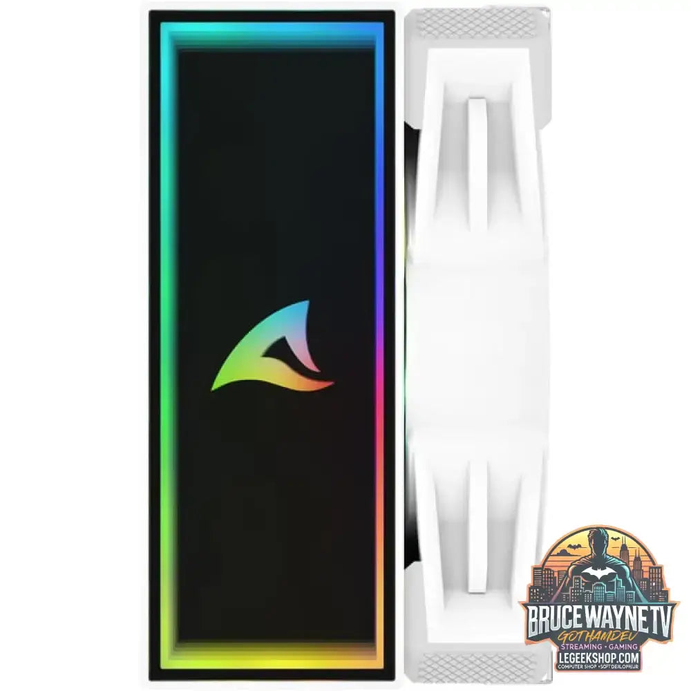 Sharkoon A40 RGB, CPU-Kühler weiß, 120 mm - Sharkoon - vue 7