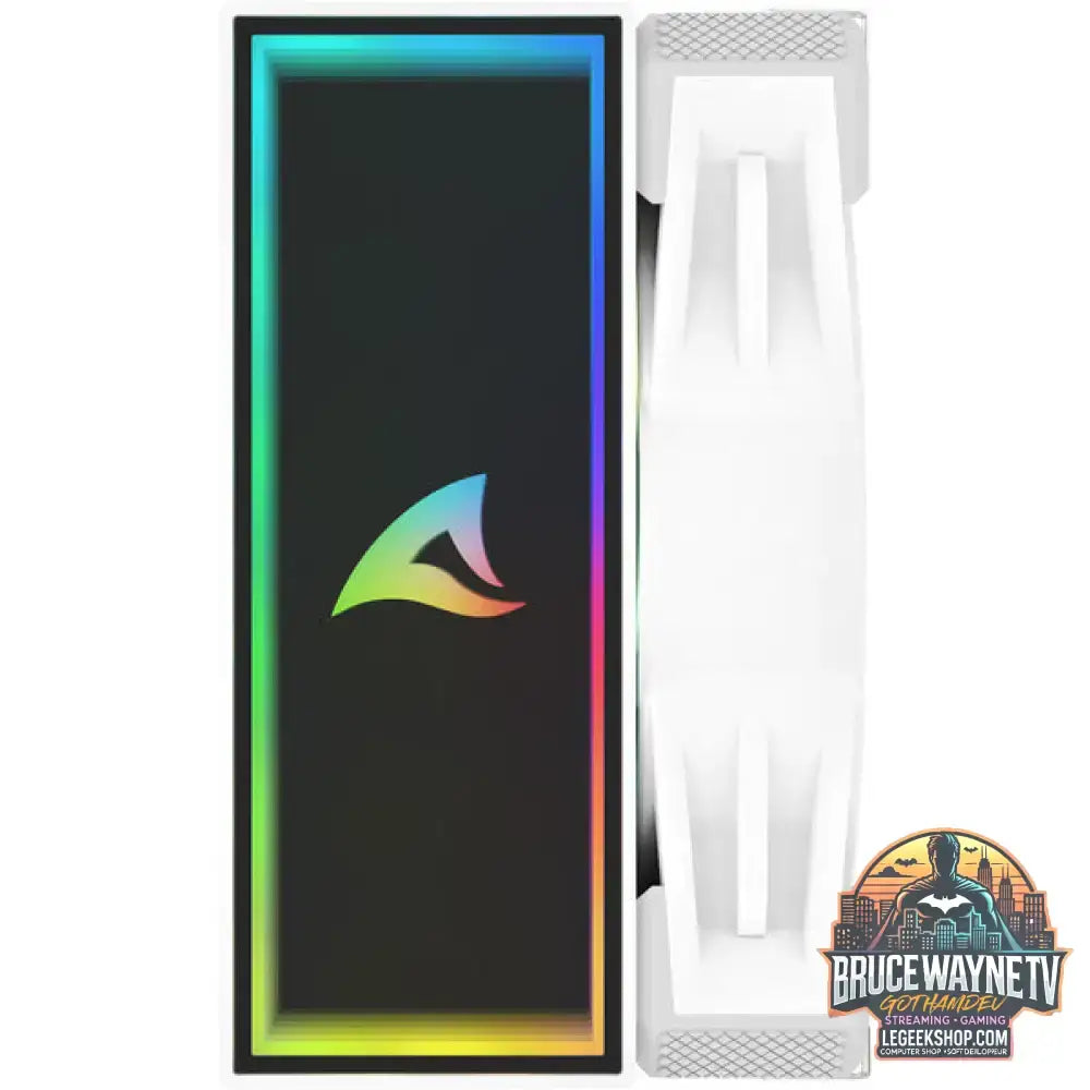 Sharkoon A50 RGB, CPU-Kühler weiß, 120 mm - Sharkoon - vue 7
