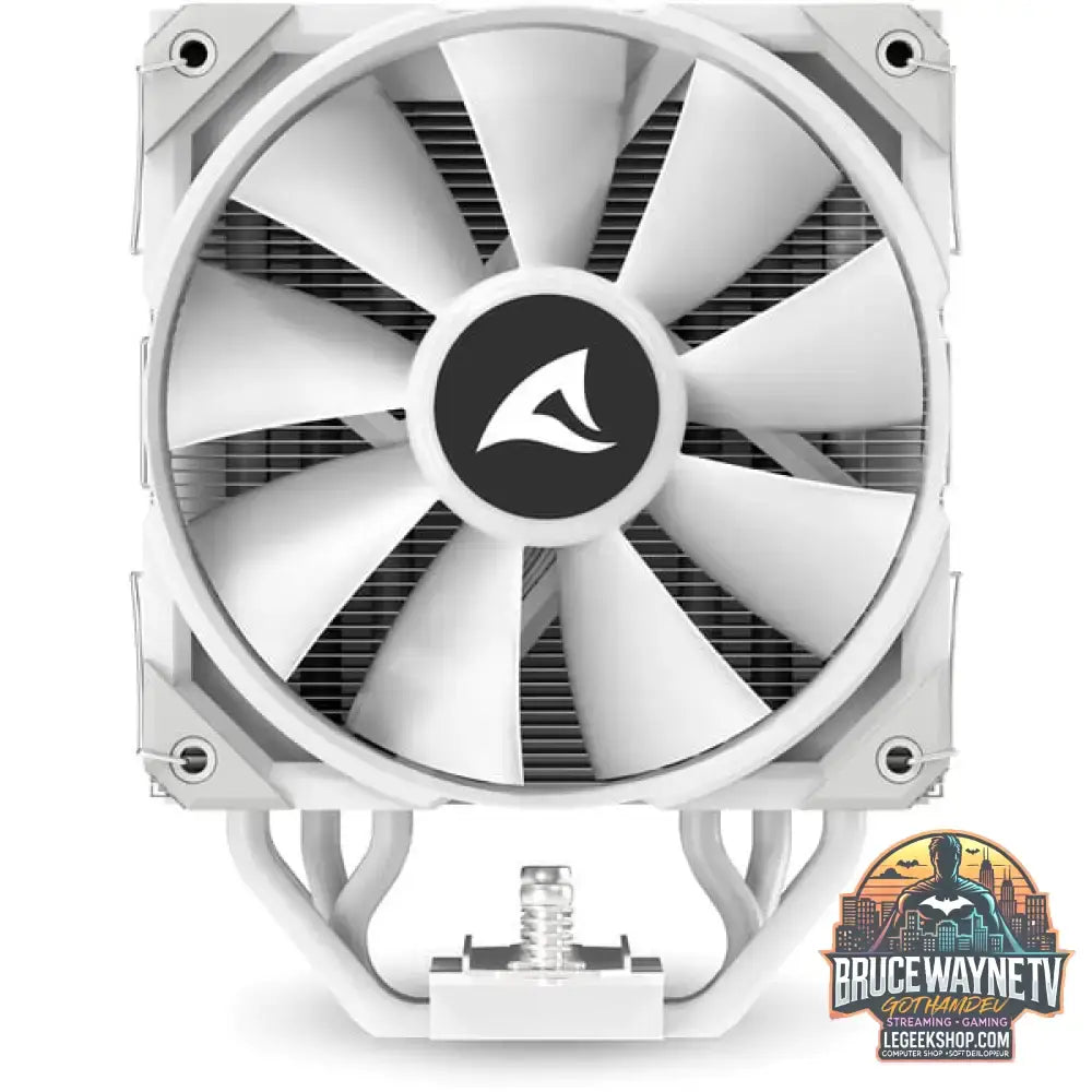 Sharkoon A50 RGB, CPU-Kühler weiß, 120 mm - Sharkoon - vue 9