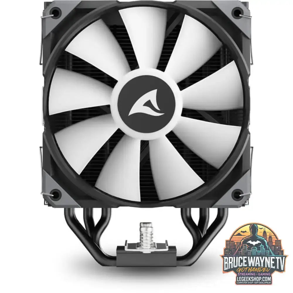 Sharkoon A50 RGB, CPU-Kühler schwarz, 120 mm - Sharkoon - vue 9