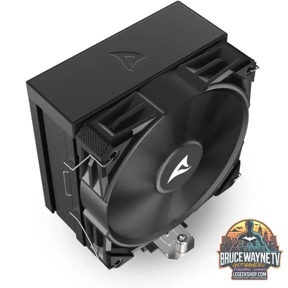 Sharkoon A50, CPU-Kühler schwarz, 120 mm - Sharkoon - vue 8