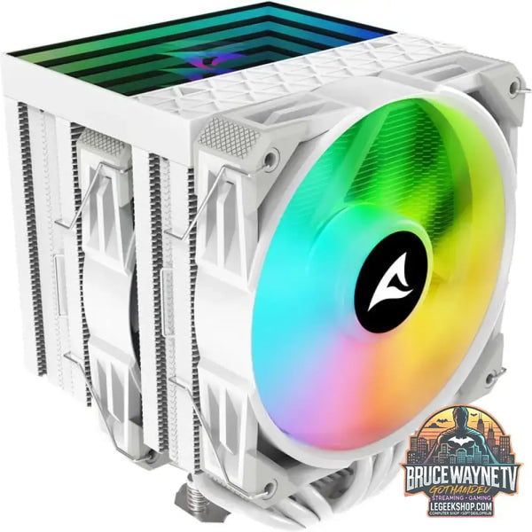 Sharkoon A60 RGB, CPU-Kühler weiß, 120 mm - Sharkoon