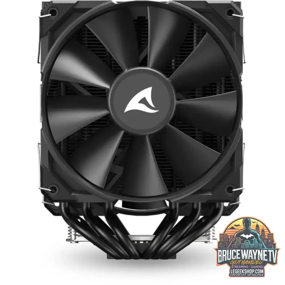 Sharkoon A60, CPU-Kühler schwarz, 120 mm - Sharkoon - vue 2
