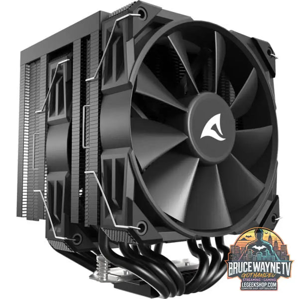 Sharkoon A60, CPU-Kühler schwarz, 120 mm - Sharkoon