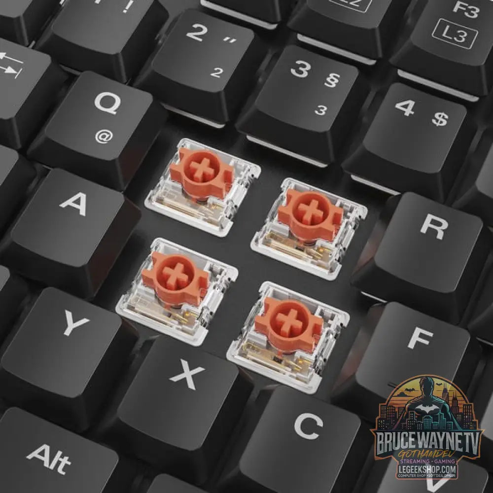 Sharkoon PureWriter W100, clavier gaming - vue 7