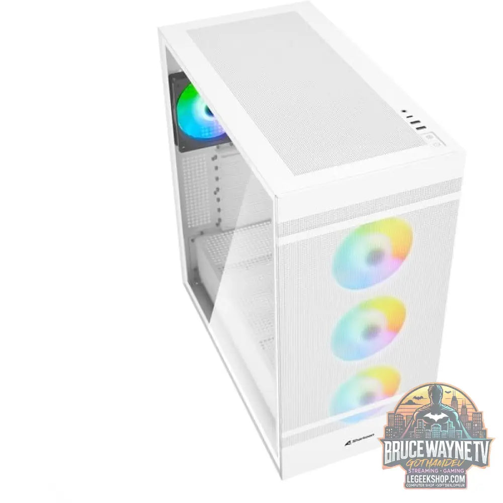 Sharkoon Rebel C50 RGB, Tower-Gehäuse - Sharkoon - vue 3