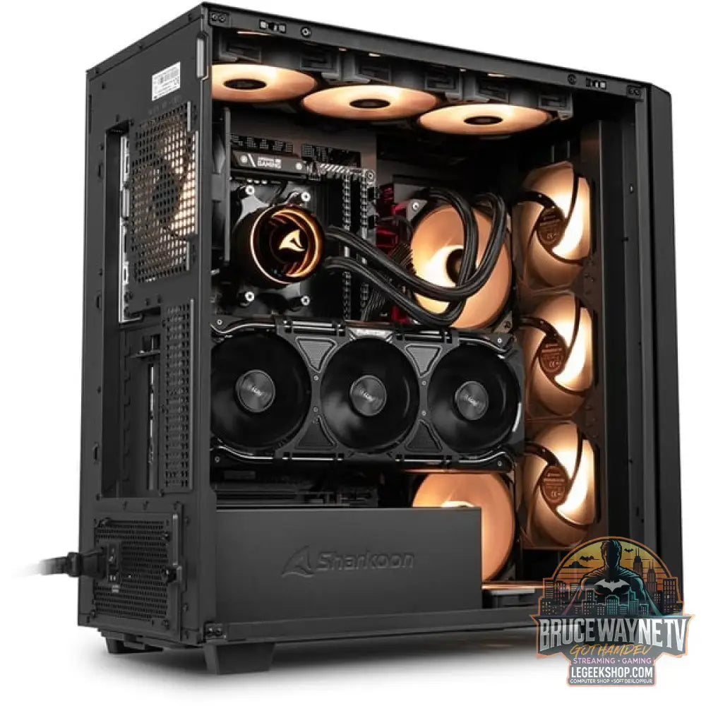 Sharkoon Rebel C70G RGB, Tower-Gehäuse - Sharkoon - vue 14