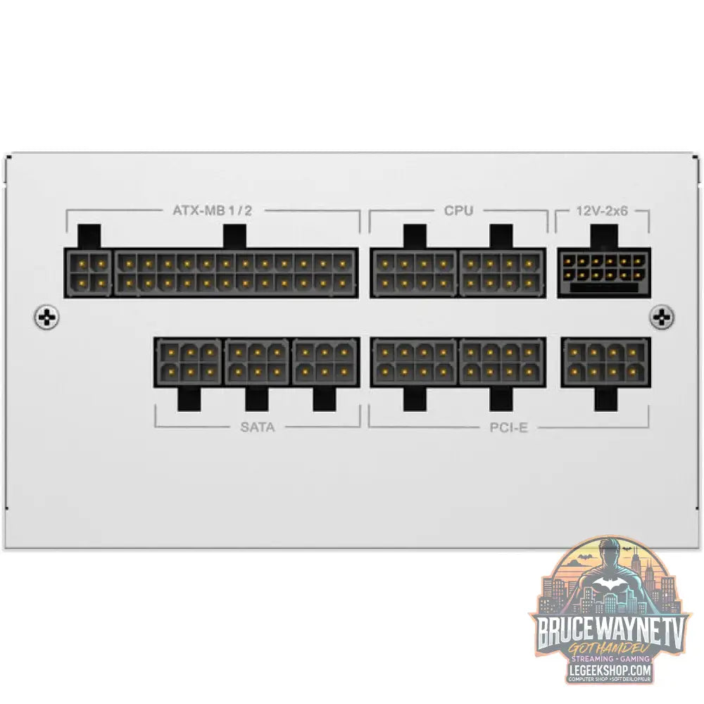 Sharkoon Rebel P20 Gen2 850 White, alimentation PC - Sharkoon - vue 2
